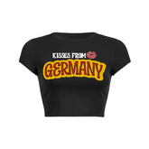 Kisses From Germany Baby Tee 1