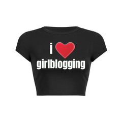 I Love Girlblogging Baby Tee
