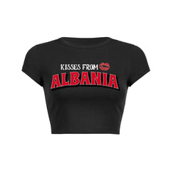 Kisses From Albania Baby Tee 1