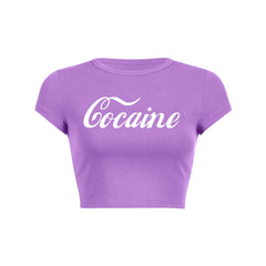Special Cola Y2K Baby Tee Crop Top