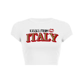 Kisses From Italy Baby Tee 1