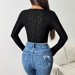 Sweetheart neck bustier hollow out top