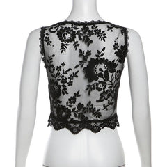 Deep v neck lace self tie button ruffle top