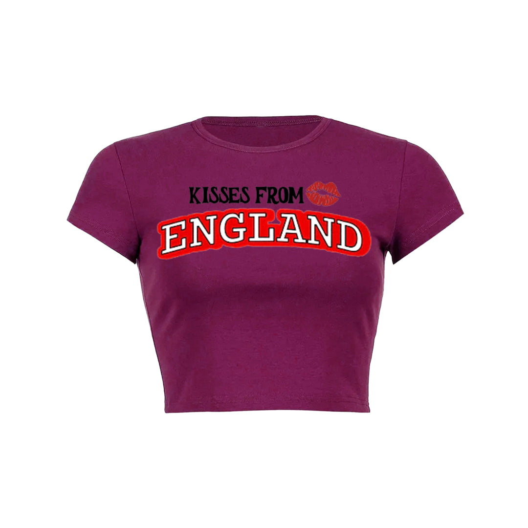 Kisses From England Baby Tee 1