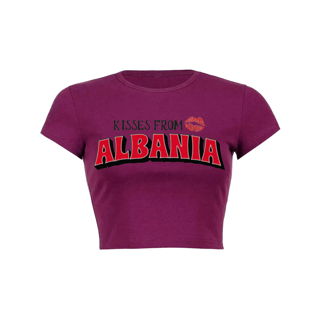 Kisses From Albania Baby Tee 1