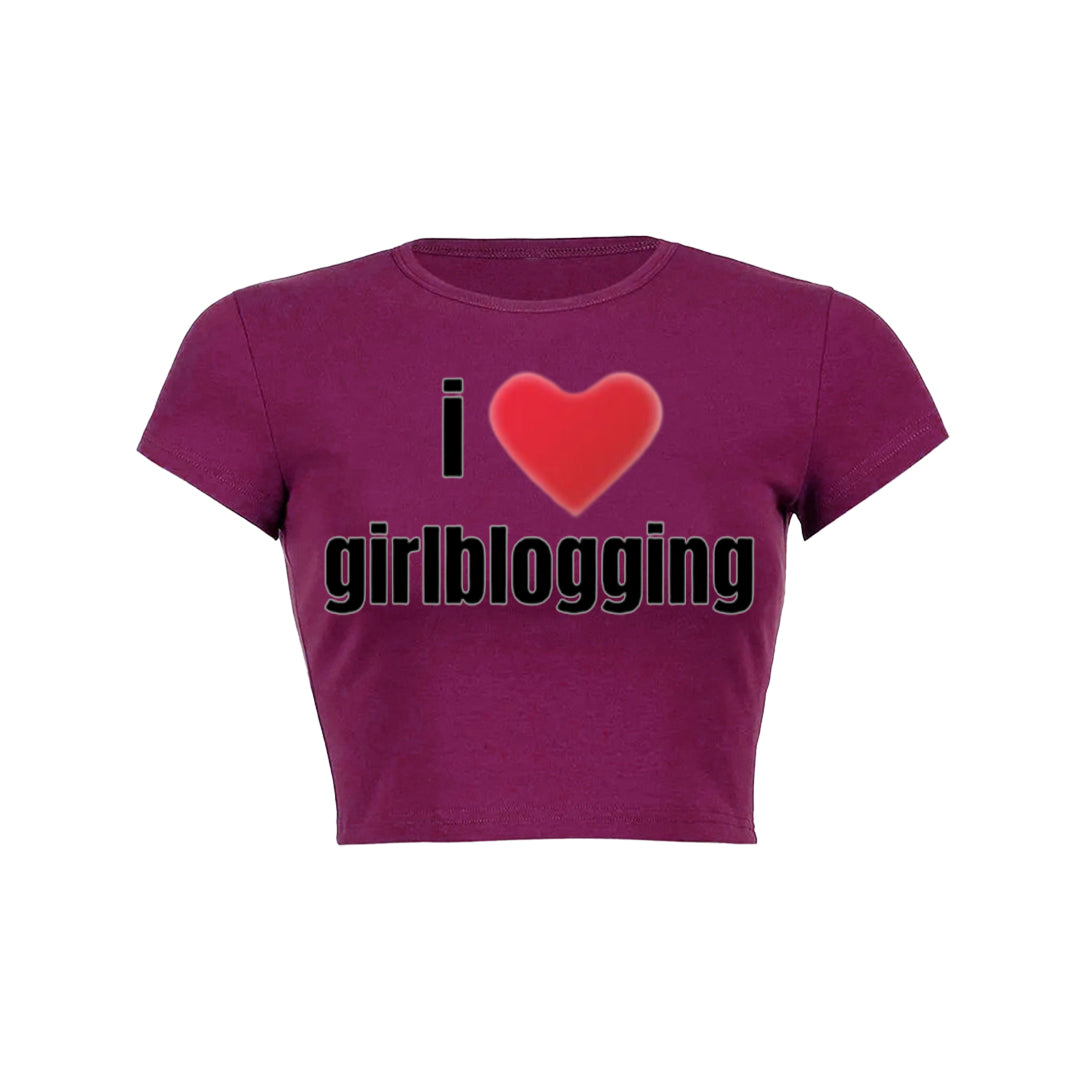 I Love Girlblogging Baby Tee