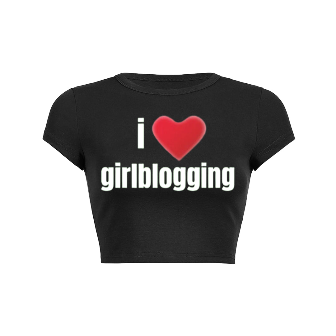 I Love Girlblogging Baby Tee