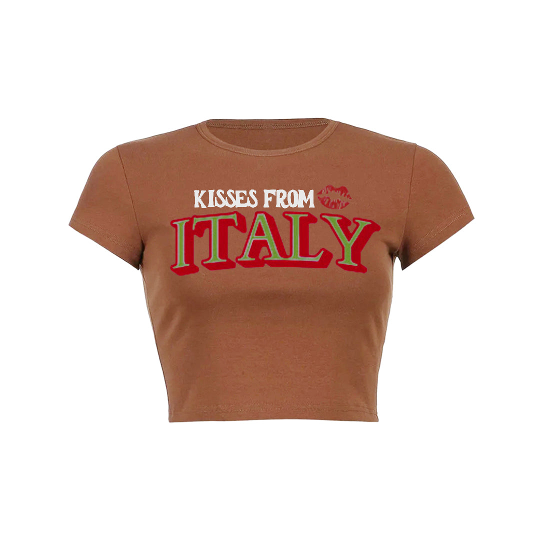Kisses From Italy Baby Tee 1