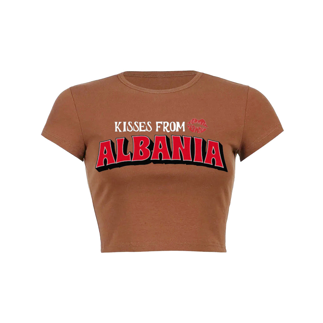 Kisses From Albania Baby Tee 1
