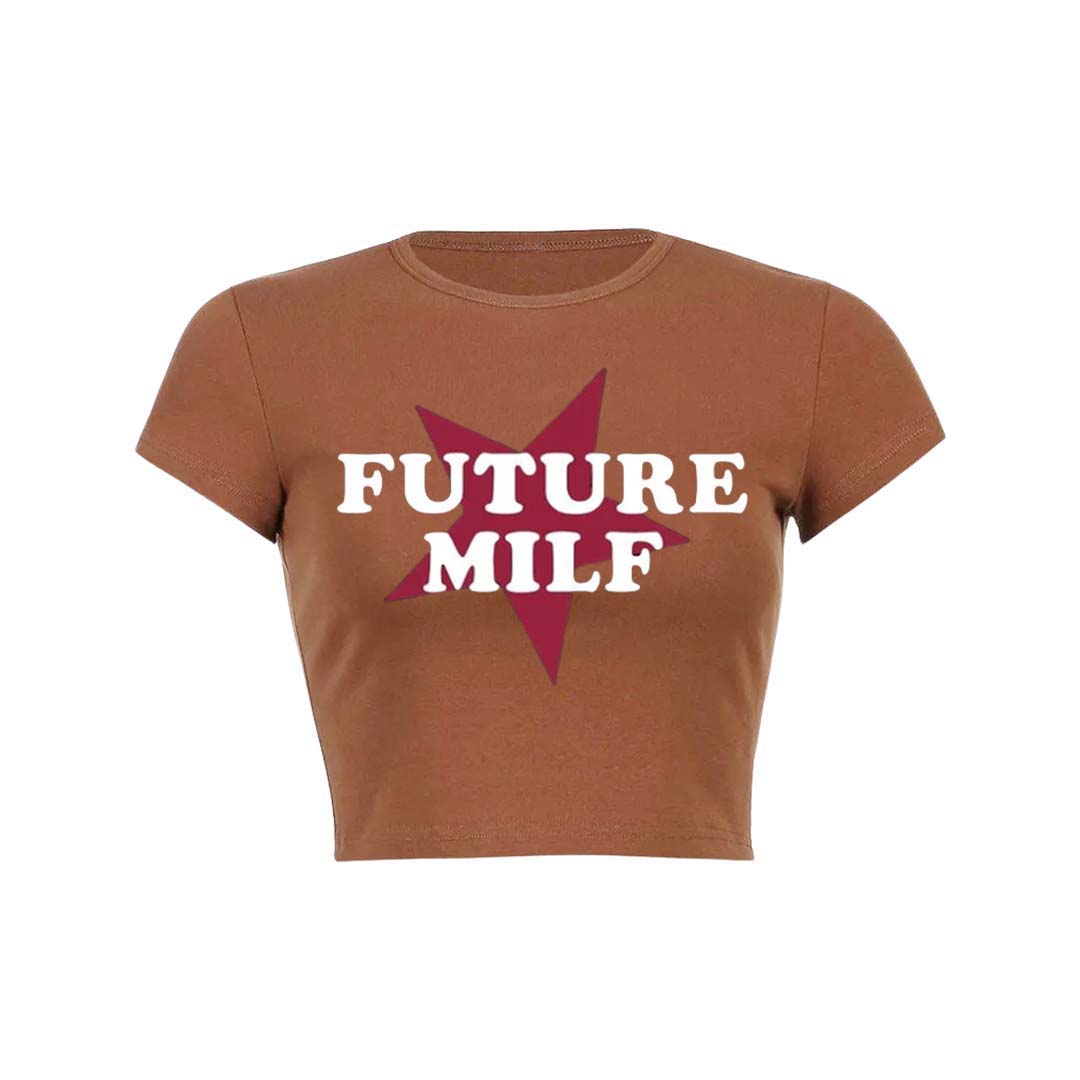 Future Mxxf Y2K Baby Tee Crop Top