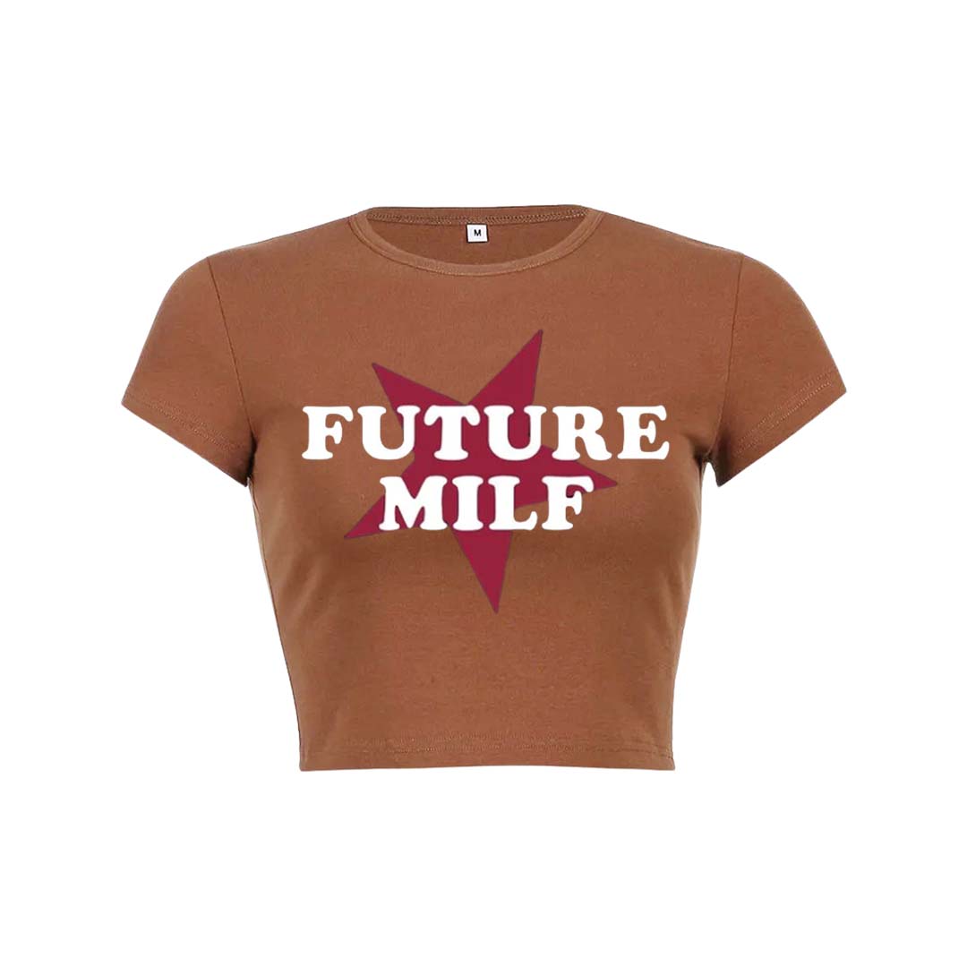 Future Mxxf Y2K Baby Tee Crop Top