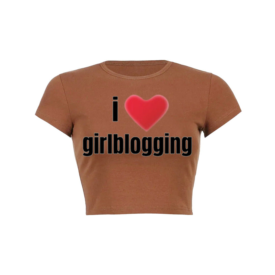I Love Girlblogging Baby Tee