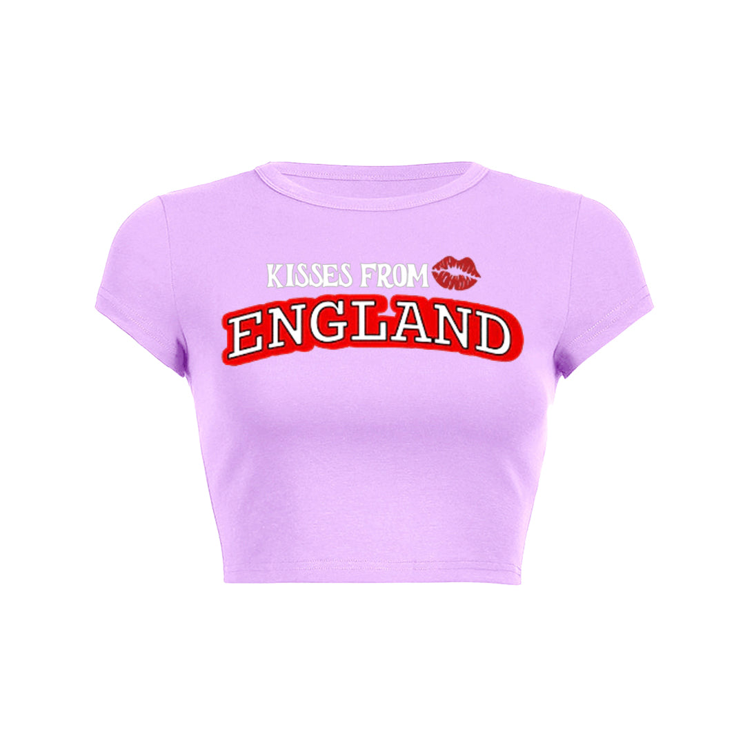 Kisses From England Baby Tee 1