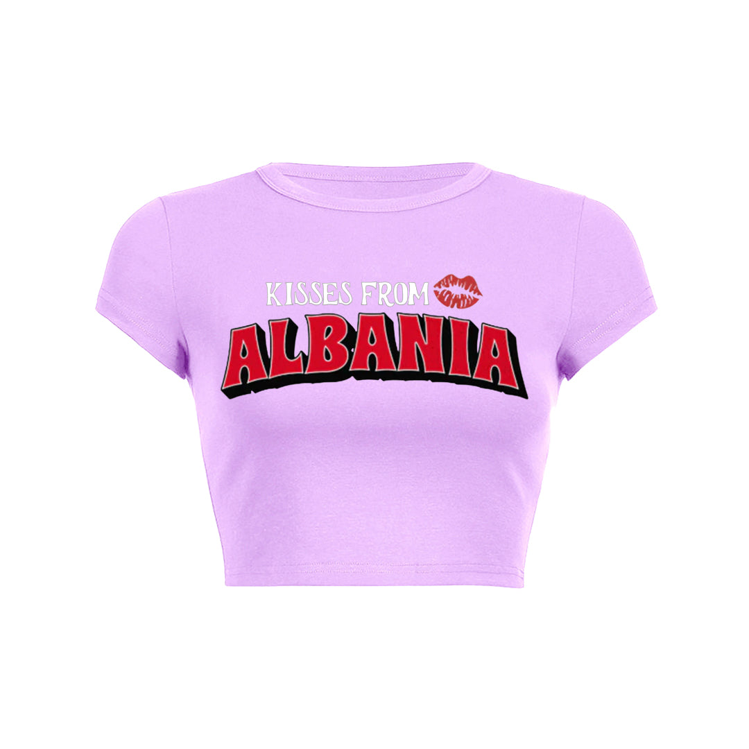 Kisses From Albania Baby Tee 1