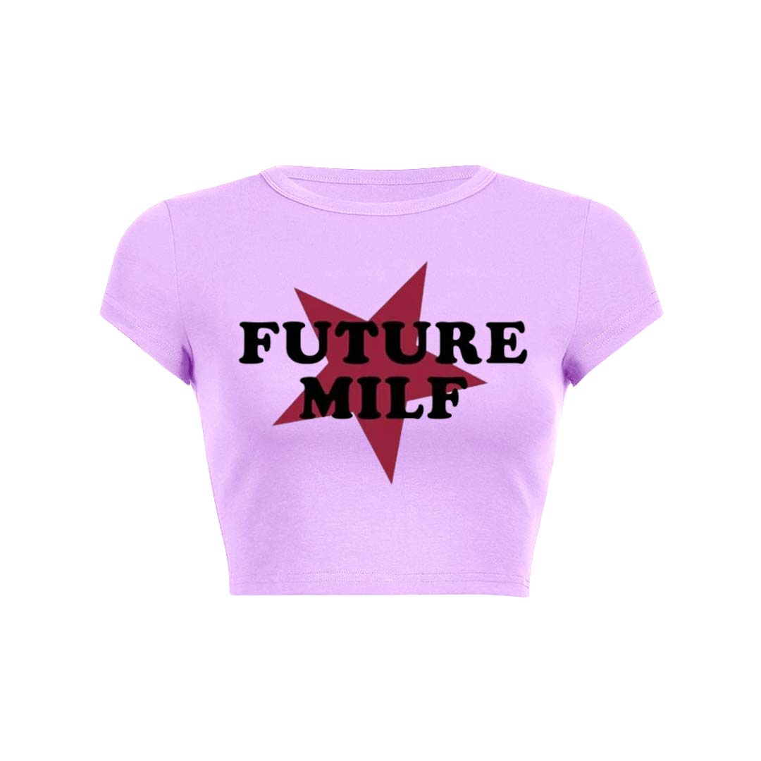 Future Mxxf Y2K Baby Tee Crop Top