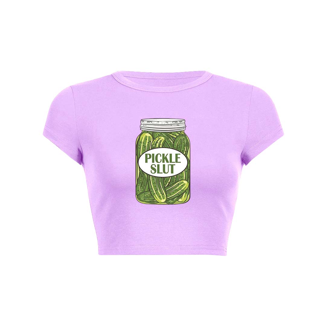 Pickle Slxt Y2K Baby Tee Crop Top