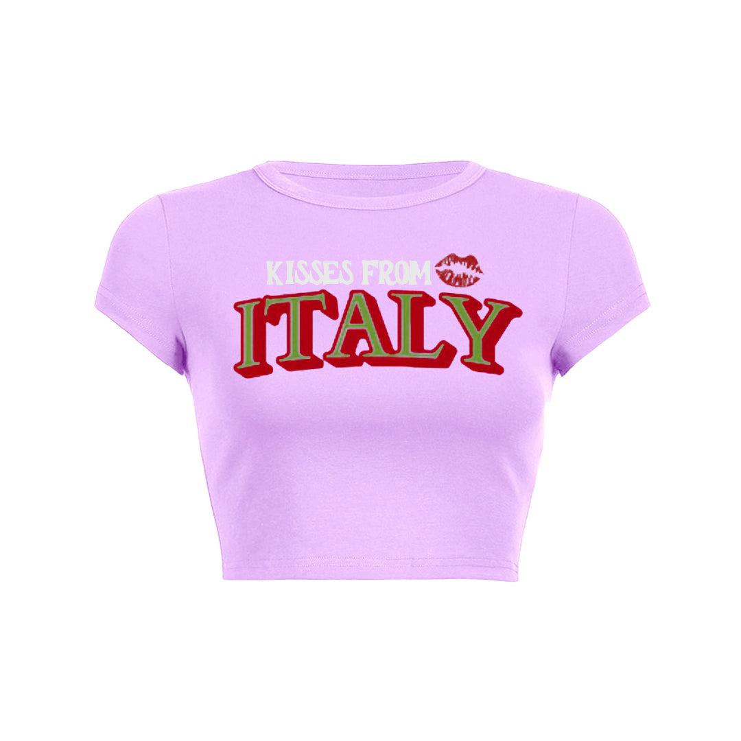 Kisses From Italy Baby Tee 1