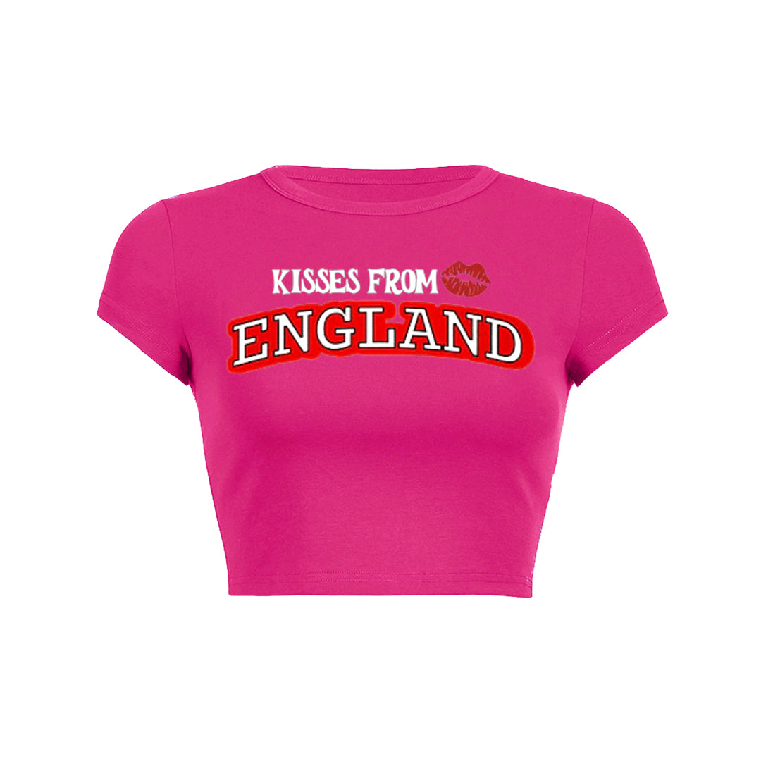Kisses From England Baby Tee 1