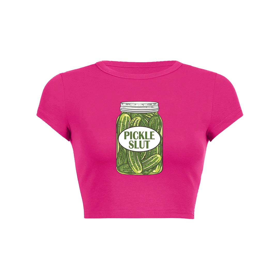 Pickle Slxt Y2K Baby Tee Crop Top