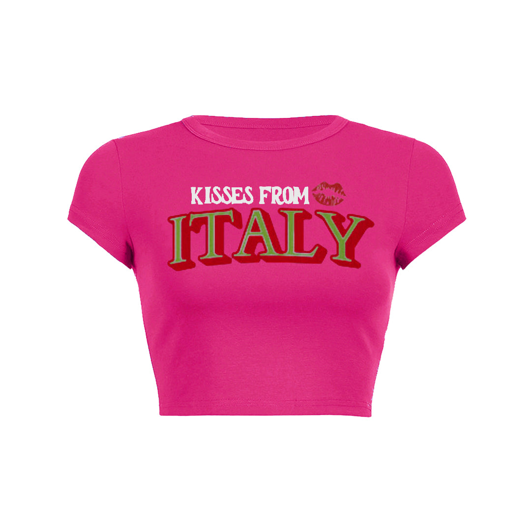 Kisses From Italy Baby Tee 1