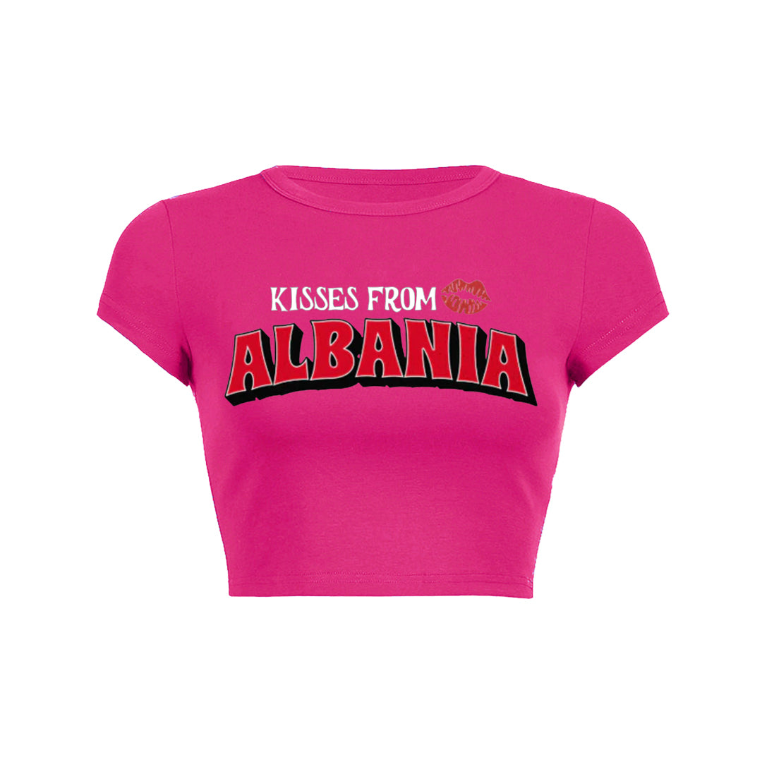 Kisses From Albania Baby Tee 1