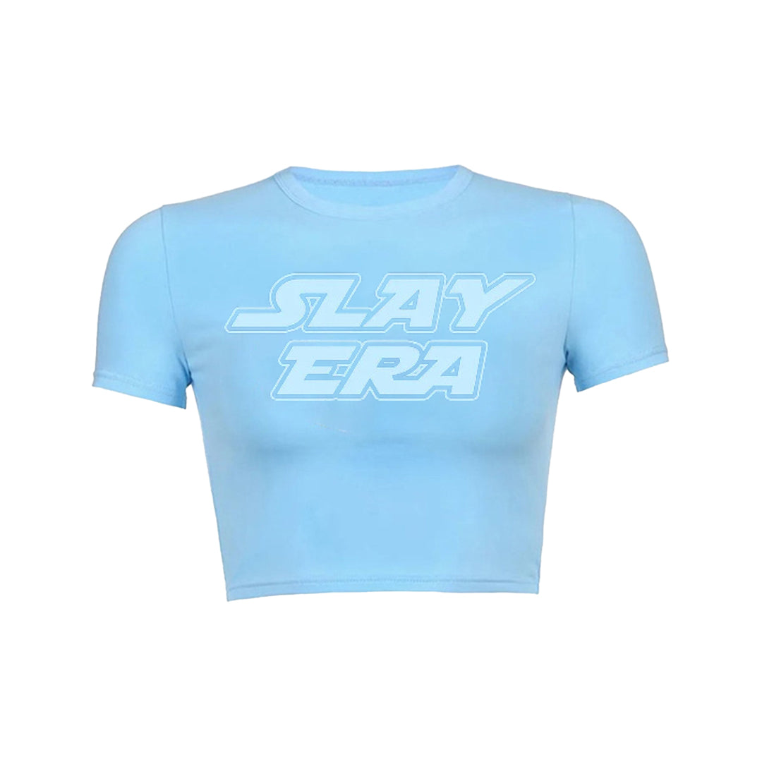 Slay Era Y2K Baby Tee