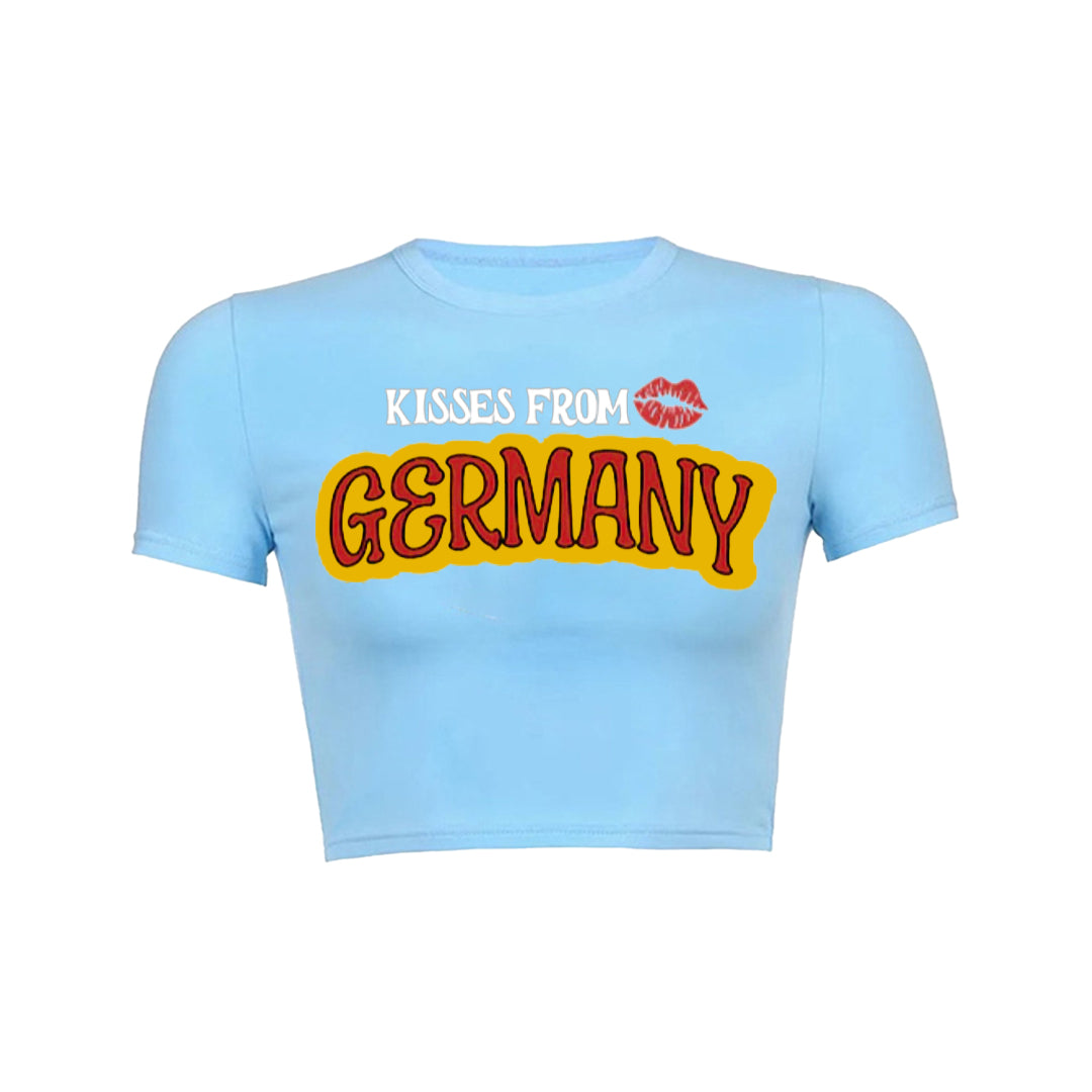 Kisses From Germany Baby Tee 1