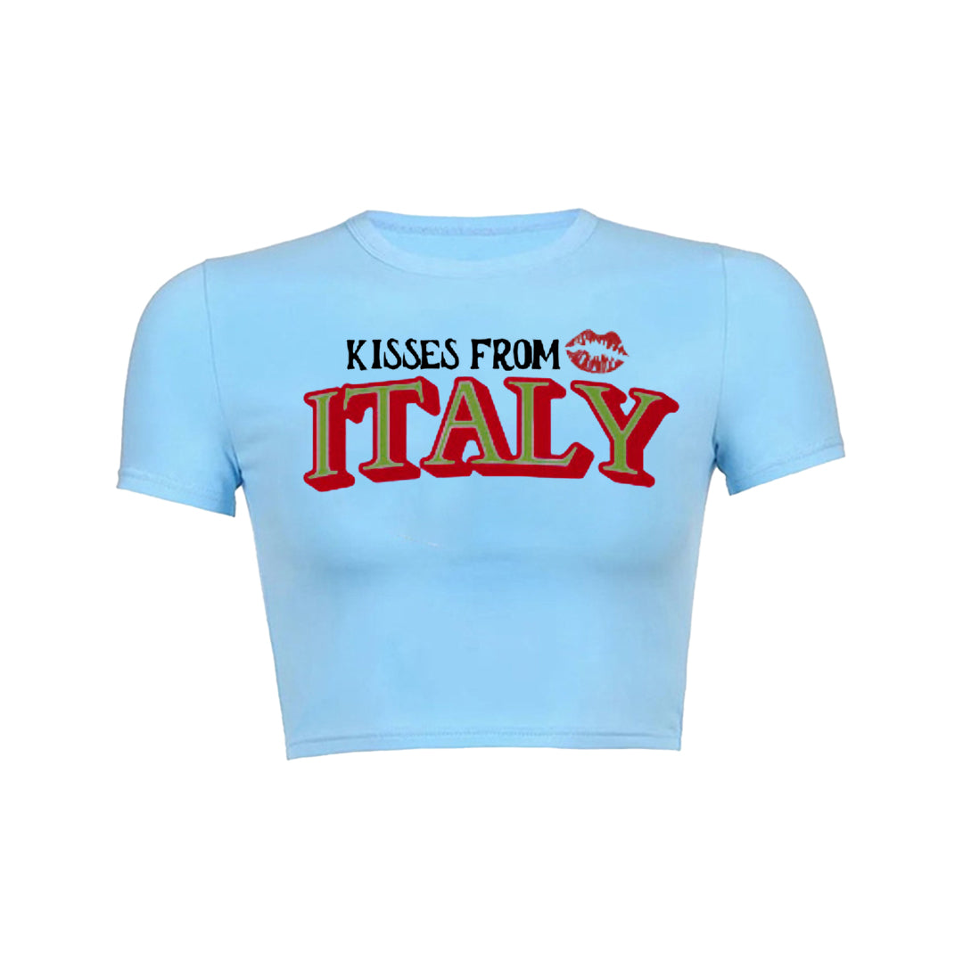 Kisses From Italy Baby Tee 1