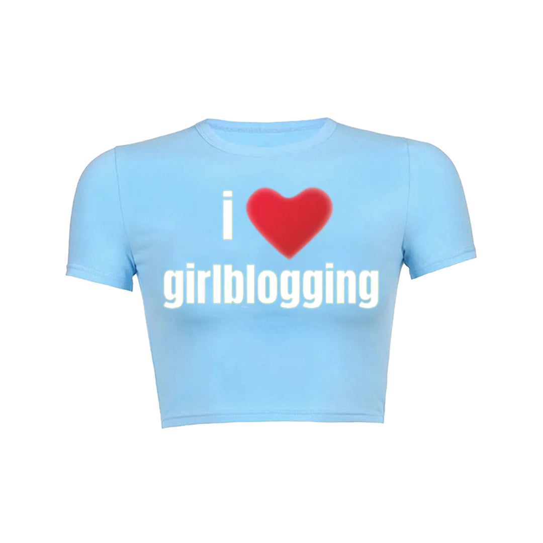 I Love Girlblogging Baby Tee