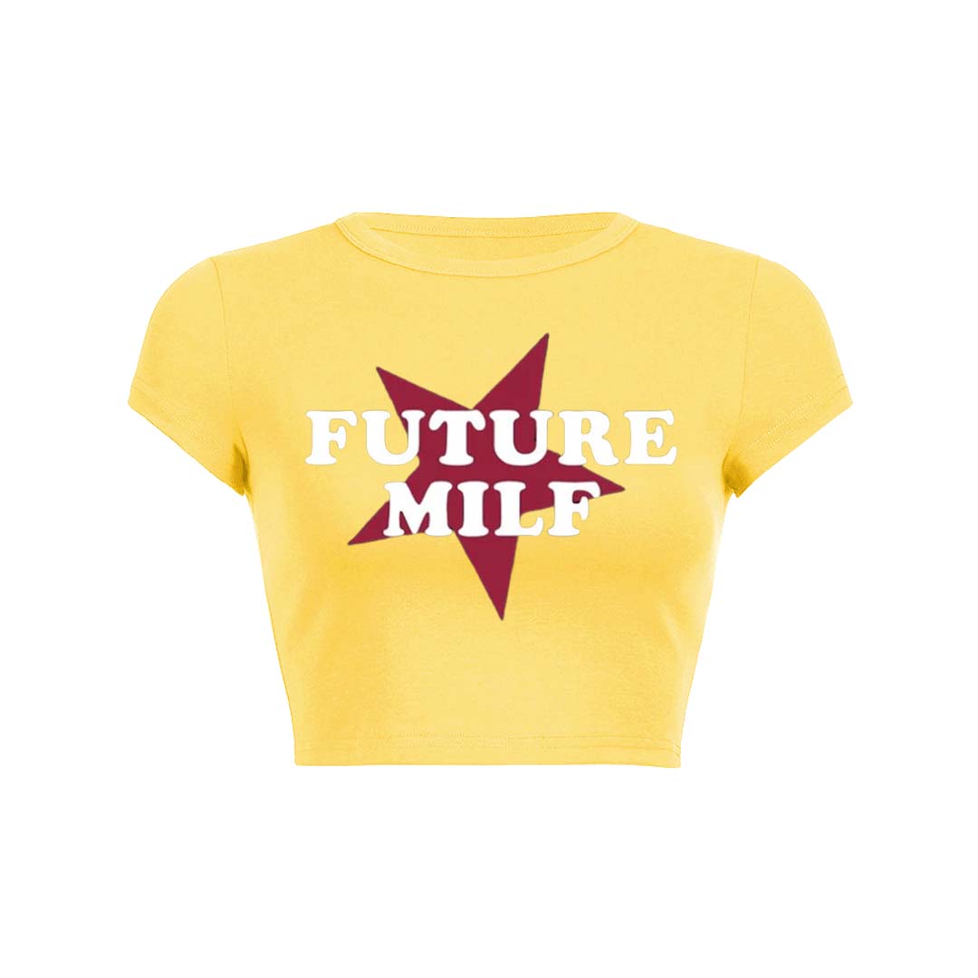 Future Mxxf Y2K Baby Tee Crop Top