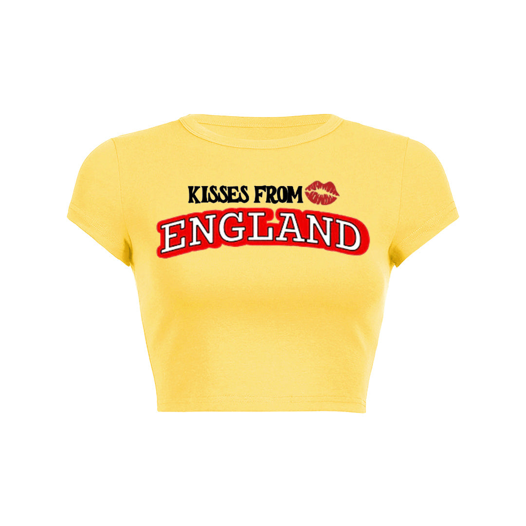 Kisses From England Baby Tee 1