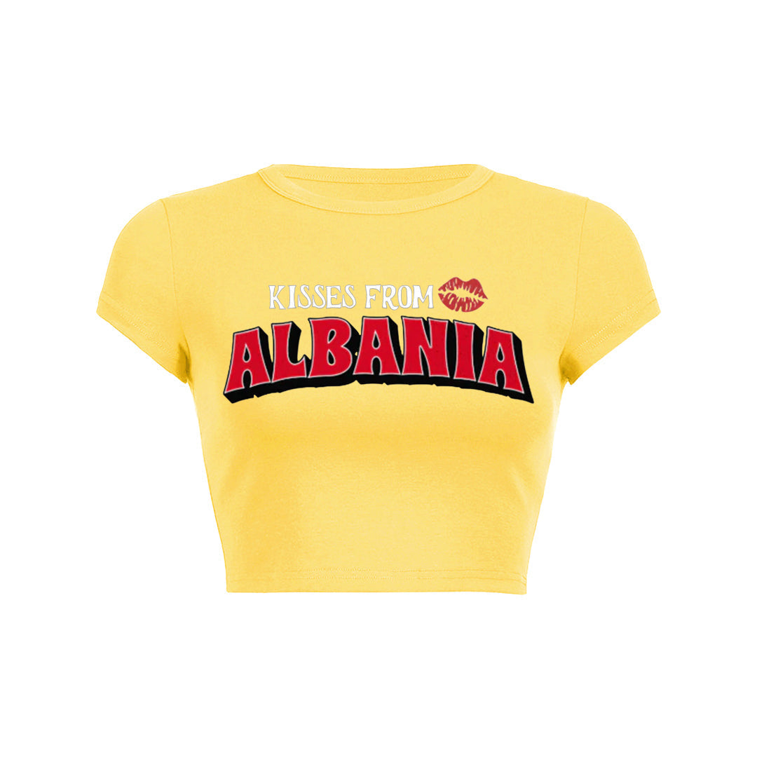 Kisses From Albania Baby Tee 1