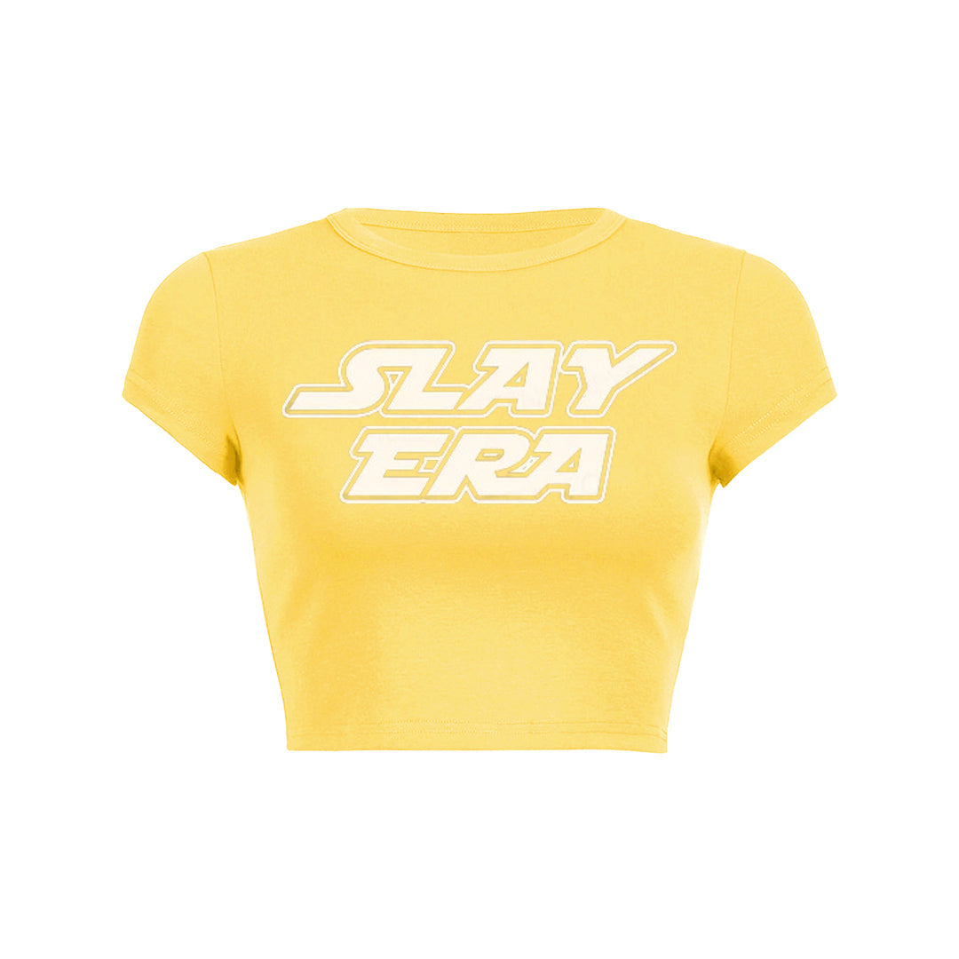 Slay Era Y2K Baby Tee