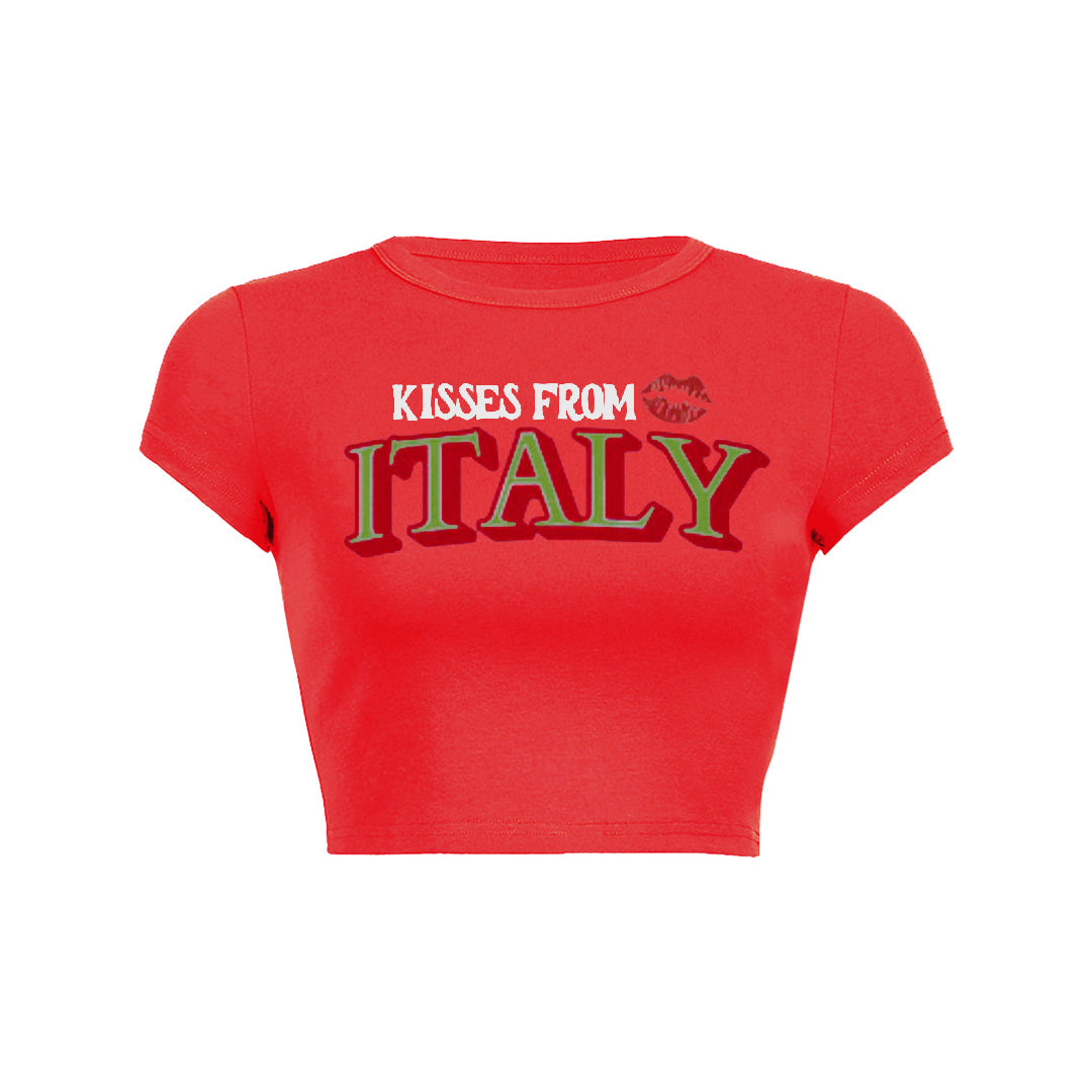 Kisses From Italy Baby Tee 1