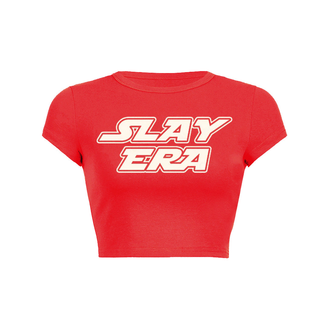 Slay Era Y2K Baby Tee