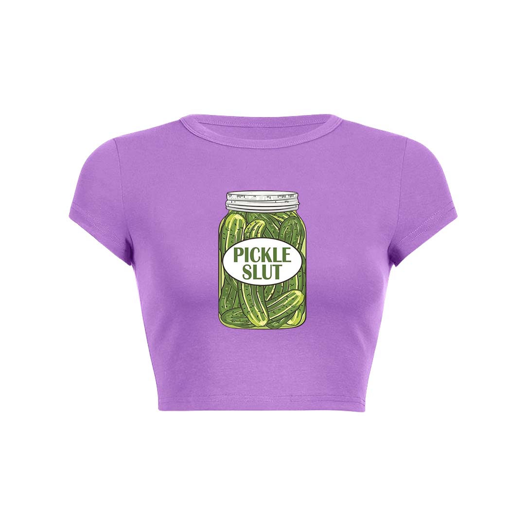 Pickle Slxt Y2K Baby Tee Crop Top