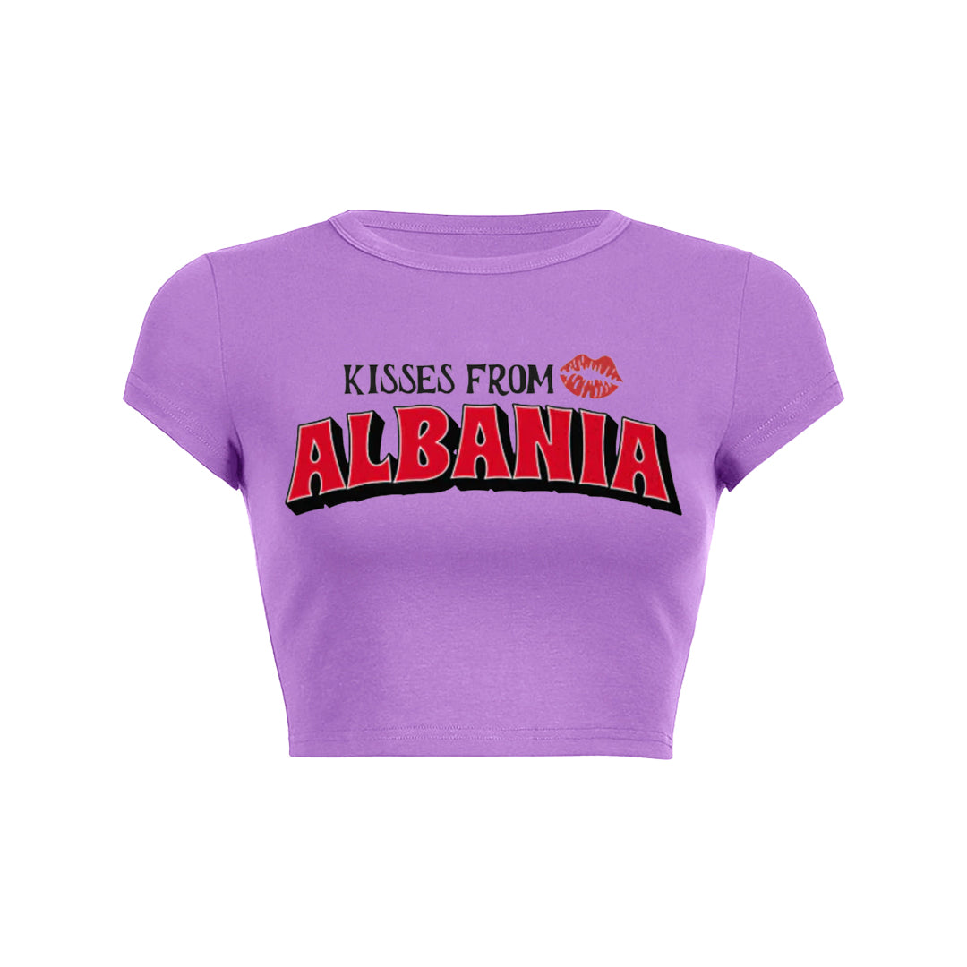 Kisses From Albania Baby Tee 1