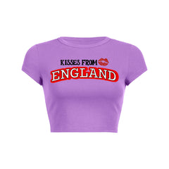 Kisses From England Baby Tee 1