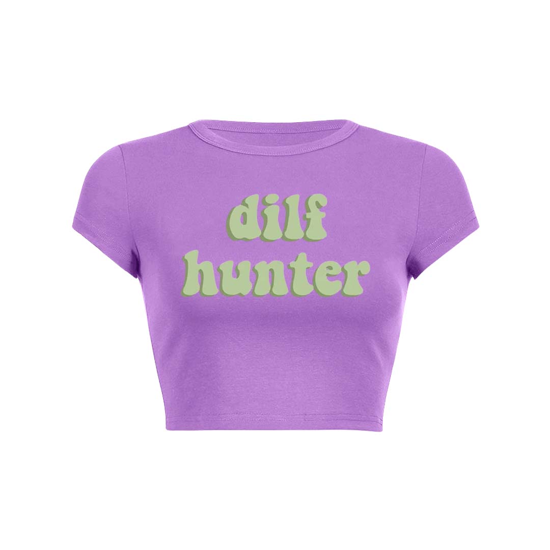 Green Hunter Y2K Baby Tee Crop Top
