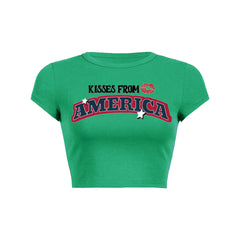 Kisses From America Baby Tee 1
