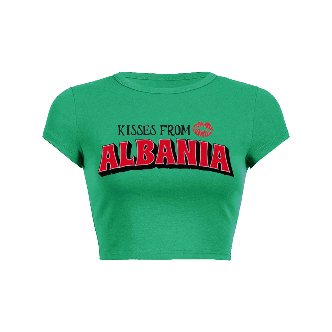 Kisses From Albania Baby Tee 1