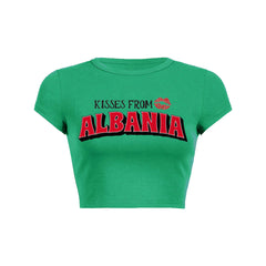 Kisses From Albania Baby Tee 1