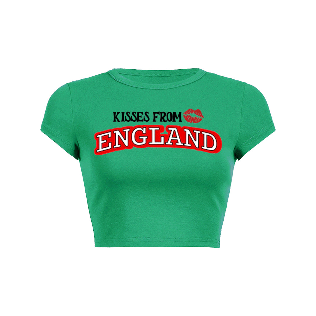 Kisses From England Baby Tee 1