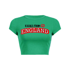 Kisses From England Baby Tee 1