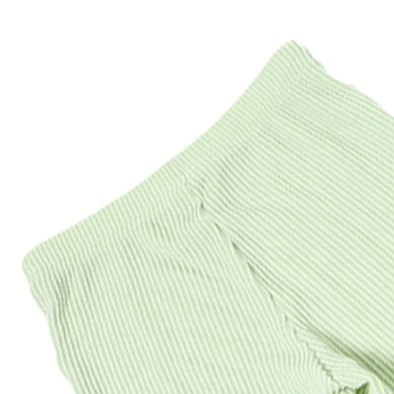 Irregular textured backless high rise solid tube pant set