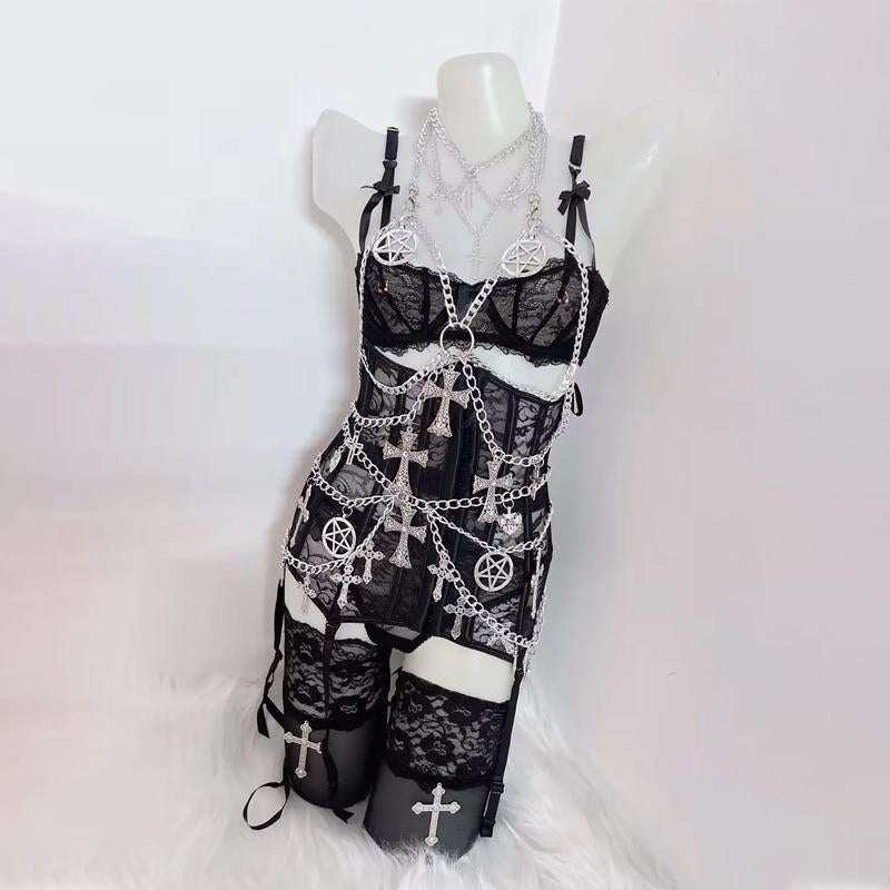 Lace bowknot adjustable cami top
