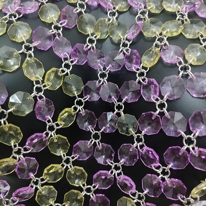 Halter hollow out crystal beaded crop top