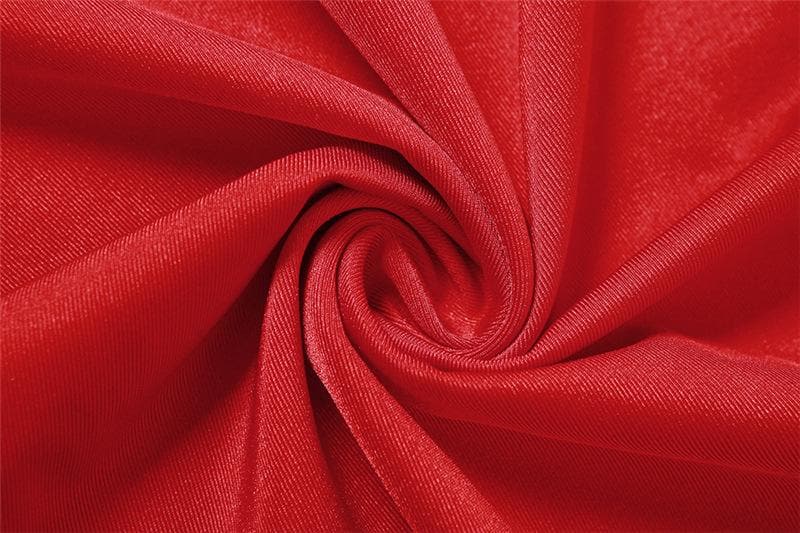 Low cut v neck ruched solid backless cami maxi dress  | red tango dress