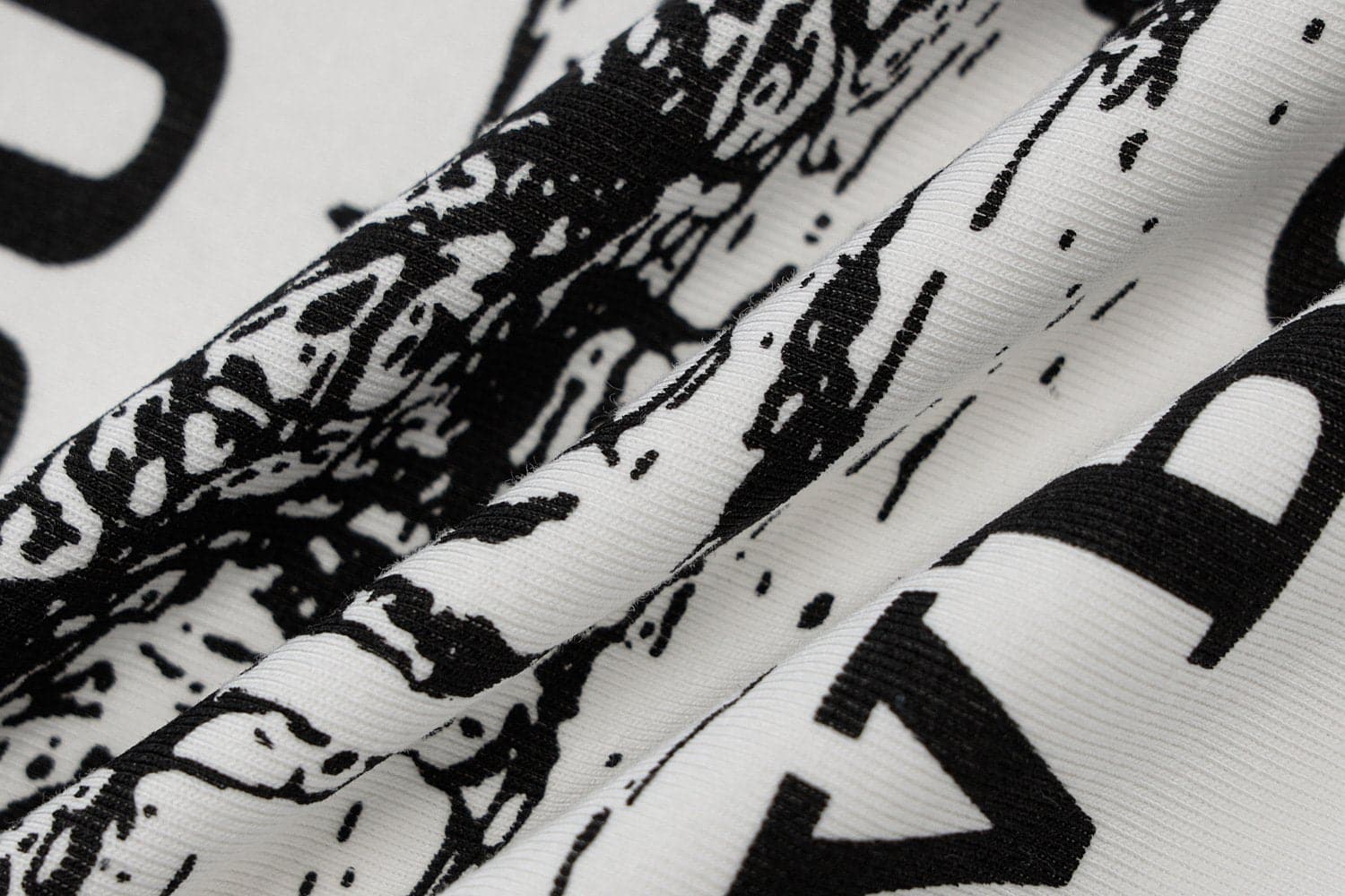 print short sleeve crewneck crop top