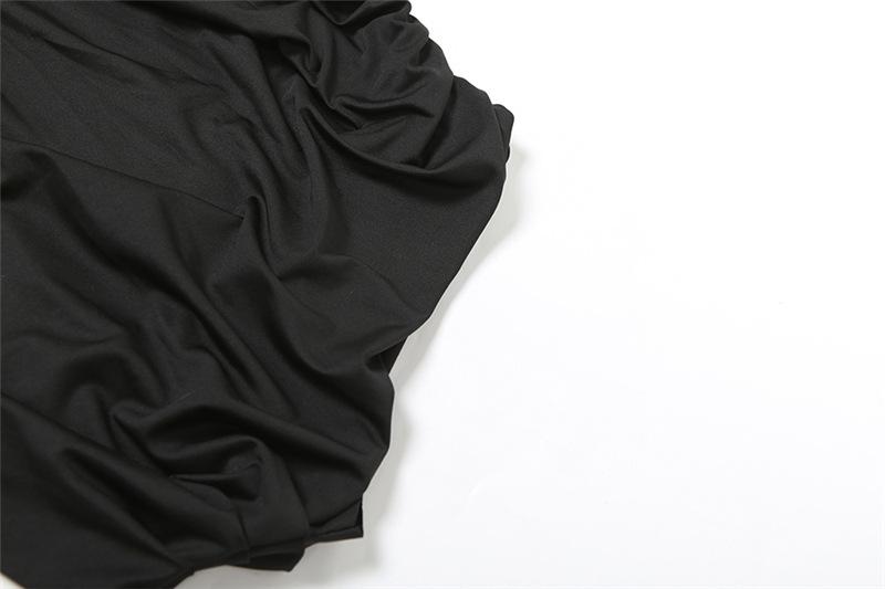 Cap sleeve ruched solid pant set